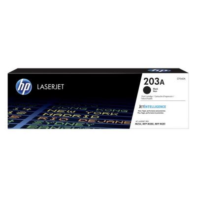 HP 203A CF540A черен (black) оригинален тонер