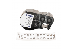 Brady M4-141-499 / 170807, 25.40 mm, Nylon, черно копиране / бял фон