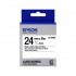 Epson LabelWorks LK-6WBN C53S656006 24мм x 9м, черно копиране / бял фон, оригинален лента