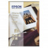 Epson Premium Glossy Photo Paper S042153 C13S042153, 10x15см, лъскав, бял, фотографска хартия