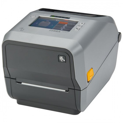 Zebra ZD621R ZD6A142-31EFR2EZ TT, 8 точки/мм (203 dpi), принтер за етикети, RTC, RFID, USB, USB Host, RS232, BT (BLE), Ethernet, белачка, сив (Наследник GC420t)