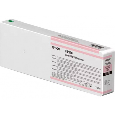 Epson C13T55K60N светло магента (vivid light magenta) оригинална касета