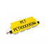 Partex PCT30024CN4, 2,5-3,3мм, 24мм, жълто, 700 бр, профил с непрекъснато закрепване