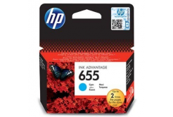 HP 655 CZ110AE циан (cyan) оригинална касета, с изтекъл срок на годност