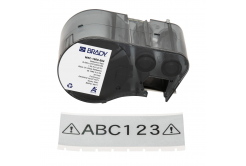 Brady M5C-1500-584 / 170937, 38.10 mm x 6.10 m, Пластмаса, черен печат / бял фон