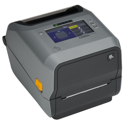 Zebra ZD621 ZD6A042-30ER02EZ принтер за етикети, 8 dots/mm (203 dpi), RTC, USB, USB Host, RS232, BT, Ethernet, Wi-Fi, kit (USB), grey