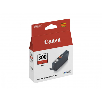 Canon PFI300R 4199C001 червен (red) оригинална касета
