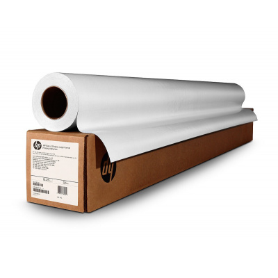 HP Coated Paper C6019B, 90 g/m2, 24", 610mm x 45.7m, покрит, бял, хартиена ролка