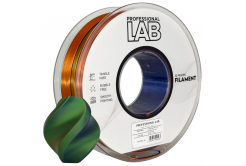 Professional Lab FG-P106-E1, 3D филамент, PLA Tri Color, Orange Blue Green, 1kg, 1,75mm