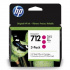HP 712 3ED78A магента (magenta) 3бр оригинална касета
