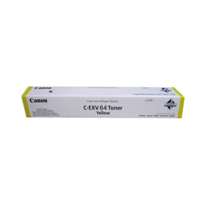 Canon CEXV64 5756C002 жълт (yellow) оригинален тонер