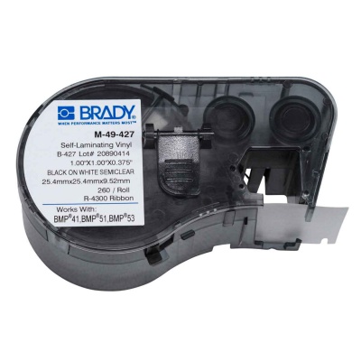 Brady M-49-427 / 131580, етикети 25.40 mm x 25.40 mm