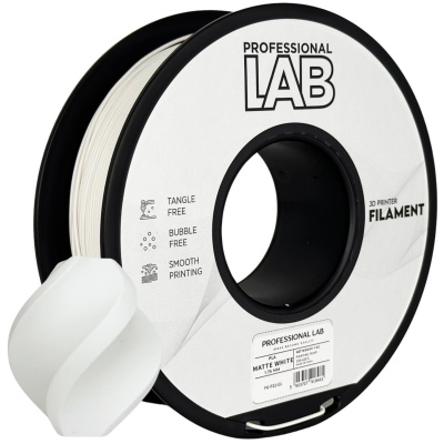 Professional Lab FG-P22-E1, 3D филамент, PLA Matte, 1,75mm, 1000g, Бял (White)