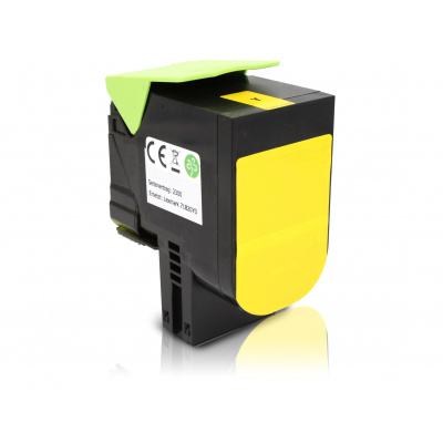 Lexmark 71B2HY0 жълт (yellow) съвместим тонер