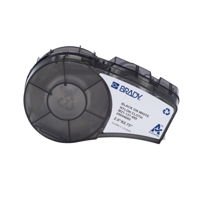 Brady M21-137-499 / 152094, 50.80 mm, Nylon, черно копиране / бял фон