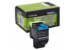 Lexmark 70C2HCE лазурен (cyan) оригинален тонер