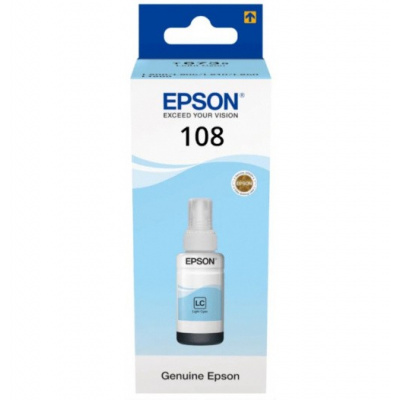 Epson C13T09C54A светло циан (light cyan) оригинална касета с мастило