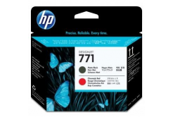 HP CE017A, 771 матово черно/хроматично червено (matte black/chromatic red) оригинална печатаща глава