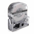 Epson LK-2TBN, ST6KW, C53S652004, 6mm x 9m, черен печат / прозрачен фон, съвместима лента