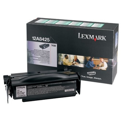 Lexmark 12A8425 черен (black) оригинален тонер