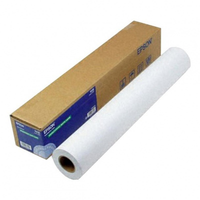 Epson Singleweight Matte Paper Roll C13S041746, 120 g/m2, 17", 432mmx40m, матов, бял хартиена ролка