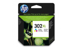 HP 302XL F6U67AE цвят оригинална касета