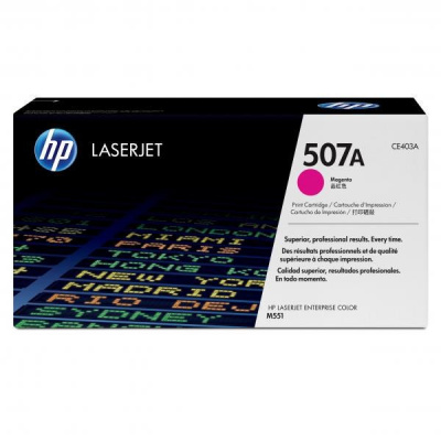HP 507A CE403A магента (magenta) оригинален тонер