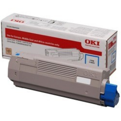 OKI 46507615 лазурен (cyan) оригинален тонер
