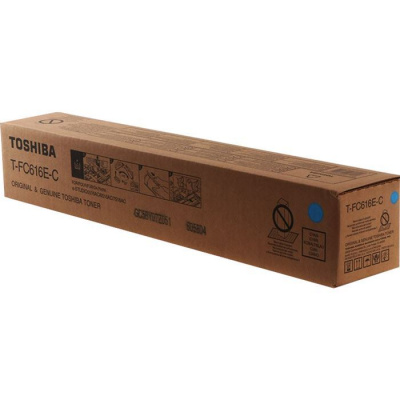 Toshiba T-FC616EC 6AK00000369 лазурен (cyan) оригинален тонер