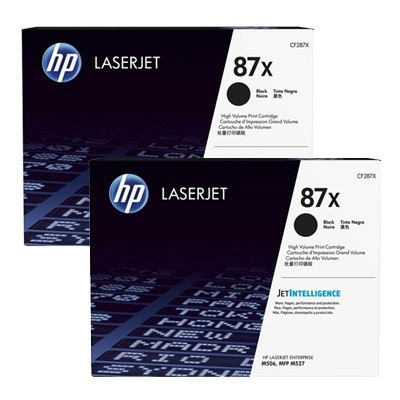 HP 87X CF287XD черен (black) dualpack оригинален тонер