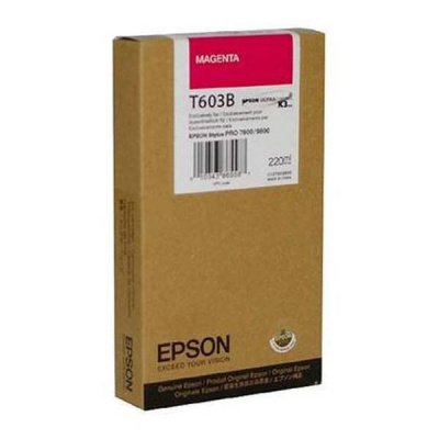 Epson T603B00 магента (magenta) оригинална касета