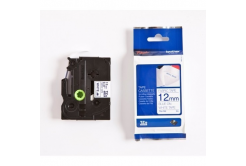 Brother TZ-FA3, 12mm x 3m, син шрифт/бял фон, оригинална лента