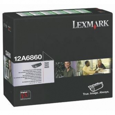 Lexmark 12A6860 черен (black) оригинален тонер