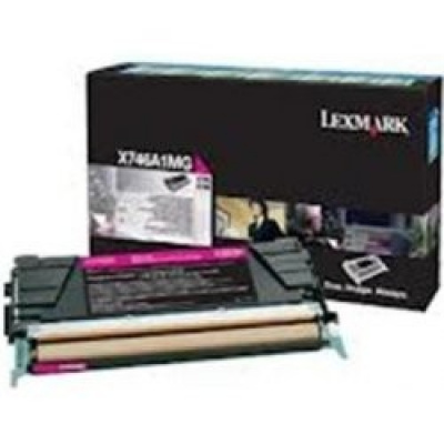 Lexmark X746A1MG магента (magenta) оригинален тонер