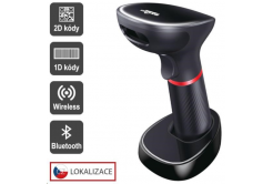 Virtuos EHE0003 CCD 2D четец HW-855A, безжичен, база, USB, черен