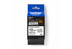 Brother TZ-S231 / TZe-S231 Pro Tape, 12mm x 8m, черен печат/бял фон, оригинална лента