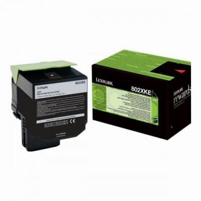 Lexmark 80C2XKE черен (black) оригинален тонер