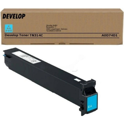 Develop TN-314C A0D74D1 циан (cyan) оригинален тонер