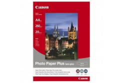 Canon Photo Paper Plus Semi-Glossy SG-201 1686B021, 260 г/м2, A4, 20 бр., полугланц, сатен, бял, фотографска хартия
