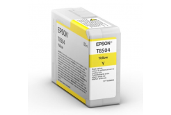 Epson T8504 жълт (yellow) оригинална касета