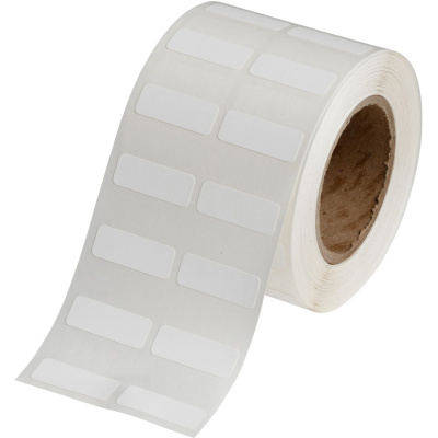Brady J20-152-7425J / 150005, Polypropylene Labels, 25.40 mm x 9.53 mm