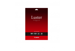 Canon Photo Paper LU-101 6211B007, 260 г/м2, A3, 20 бр., лъскав, мастиленоструен, бял, фотографска хартия