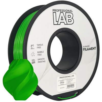 Professional Lab FG-P17-E1, 3D филамент, HS-PLA, 1,75mm, 1000g, Зелен (Green)