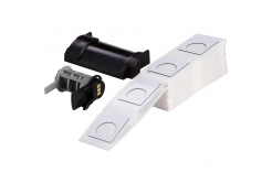 Brady M6-05-7593-WT / 312120, Етикети за подмяна на гравирани табели, 30.00 mm x 40.00 mm