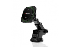 Verbatim 31860 държач за телефон за автомобил, с безжично зареждане, технология Qi, черно
