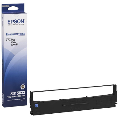 Epson C13S015633, черно, оригинална боядисваща лента