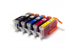 Canon CLI-551 Bk, C,M,Y + PGI-550Bk фюзер съвместими касети