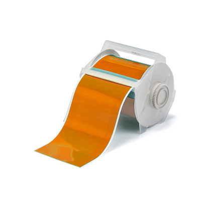 Brady GM Tape B-7569 Orange 100mm x 30m / 120962, етикети, GlobalMark Indoor/Outdoor Vinyl Tape, 101.00 mm x 30 m