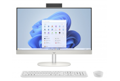 HP Desktop AI 24-cr2006nc BQ8S8EA#BCM Компютър All-in-one, 23,8", FHD, T, U5-225U, 32GB, 1TB, Intel UHD, W11H, Бяла, 2R