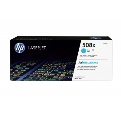 HP 508A CF361A лазурен (cyan) оригинален тонер
